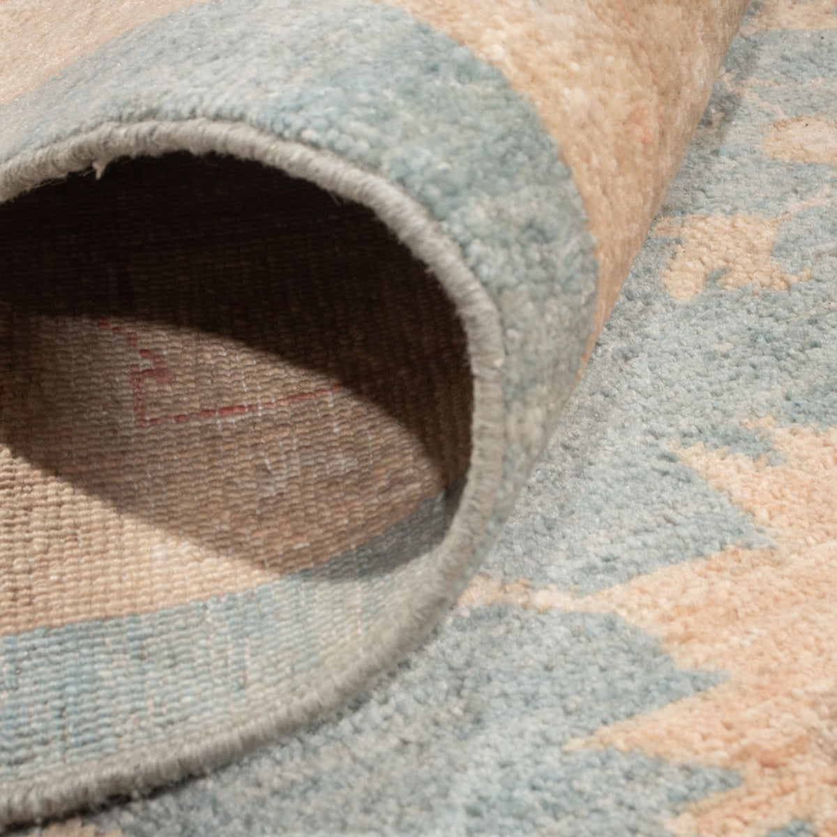 Tapis Ziegler - 440 x 304 cm - bleu clair