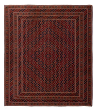 Kelim Teppich - Oriental - 242 x 214 cm - rot
