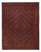Kilim afghan Tapis 210x282cm