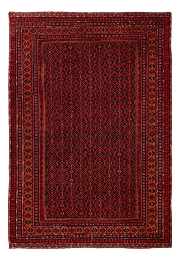 Kelim Teppich - Oriental - 291 x 201 cm - rot