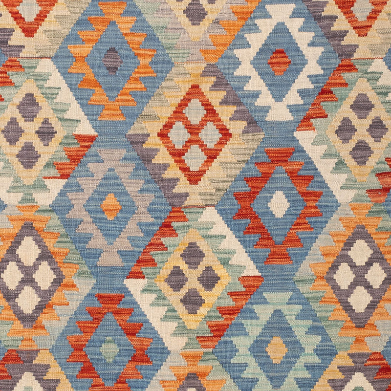 Kelim Teppich - Splash - 246 x 183 cm - bunt