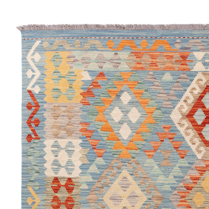 Kelim Teppich - Splash - 246 x 176 cm - bunt