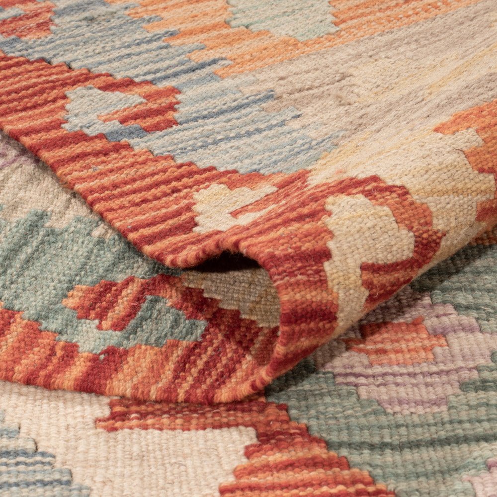 Kelim Teppich - Splash - 239 x 170 cm - bunt