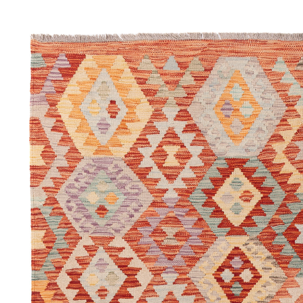 Kelim Teppich - Splash - 238 x 178 cm - bunt