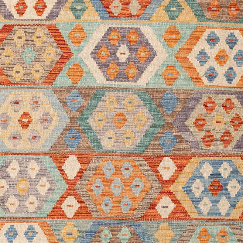 Kelim Teppich - Splash - 245 x 174 cm - bunt