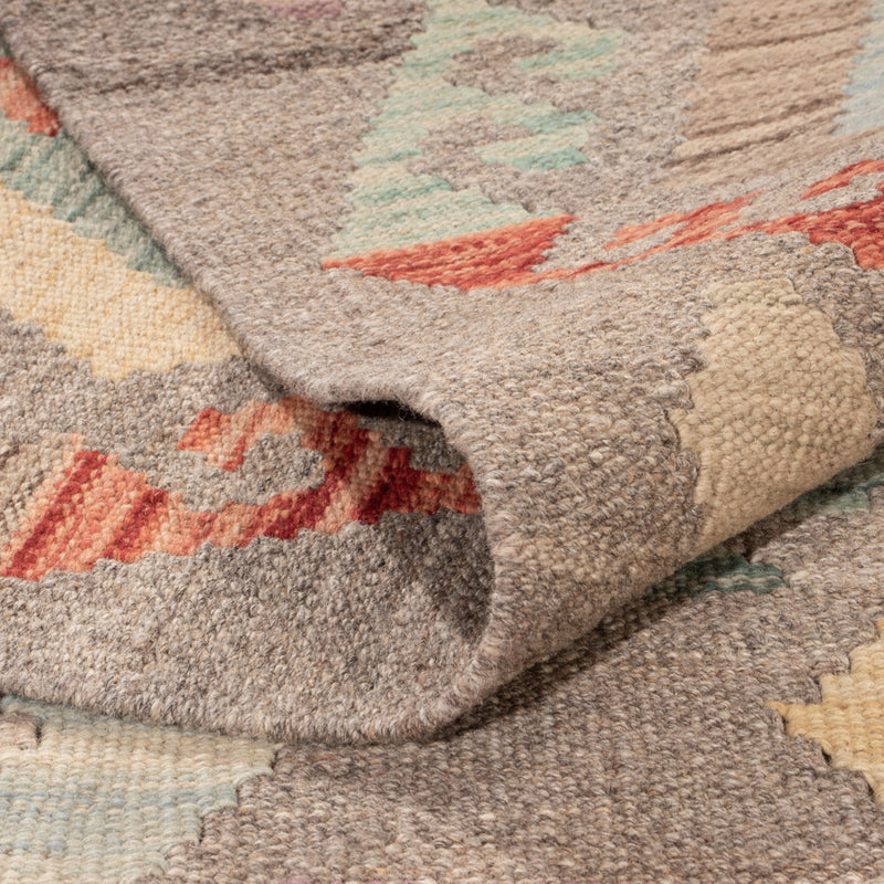 Kelim Teppich - Splash - 246 x 178 cm - bunt