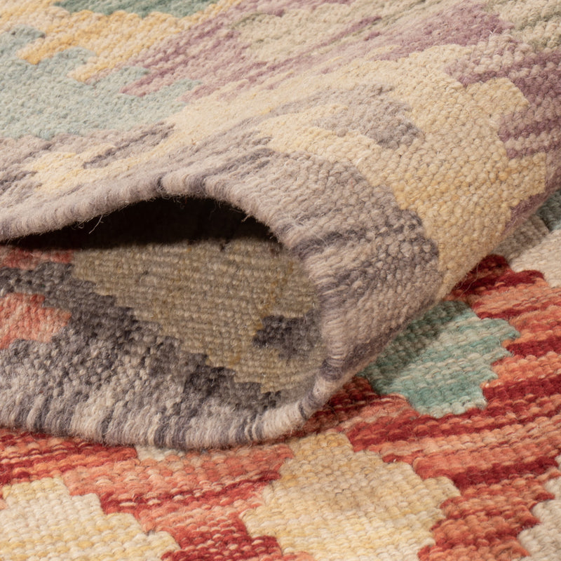 Kelim Teppich - Splash - 203 x 152 cm - bunt