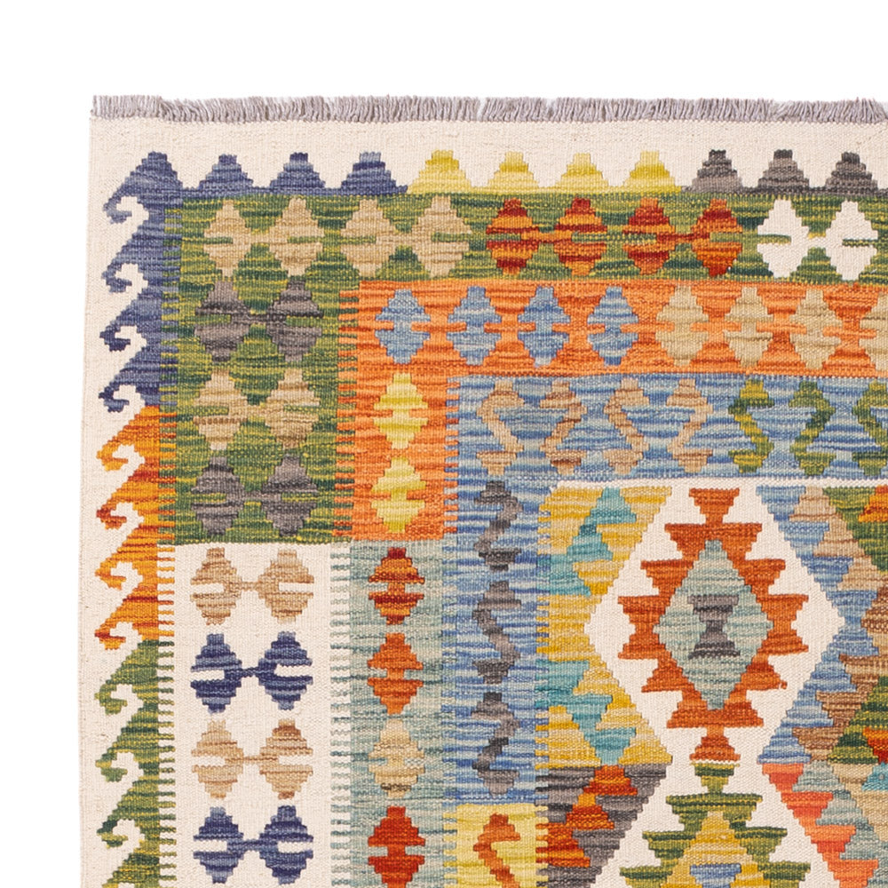 Tapis Kelim de Maimene Tapis 197x153cm - Tapis en laine