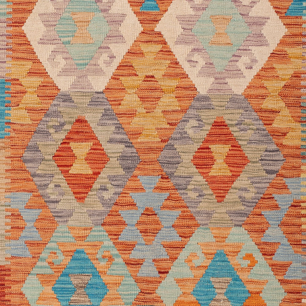 Kelim Teppich - Splash - 249 x 177 cm - bunt