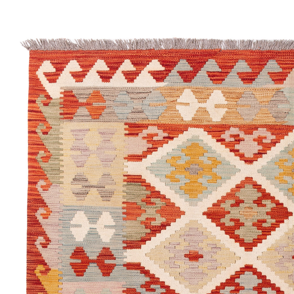 Kelim Teppich - Splash - 253 x 170 cm - bunt