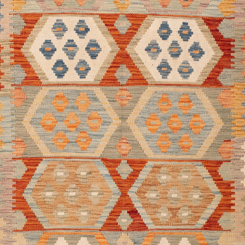 Kelim Teppich - Splash - 251 x 166 cm - bunt