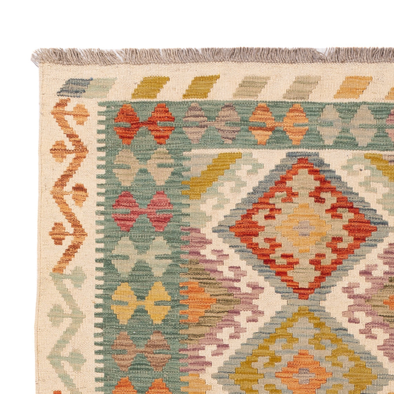 Kelim Teppich - Splash - 200 x 149 cm - bunt