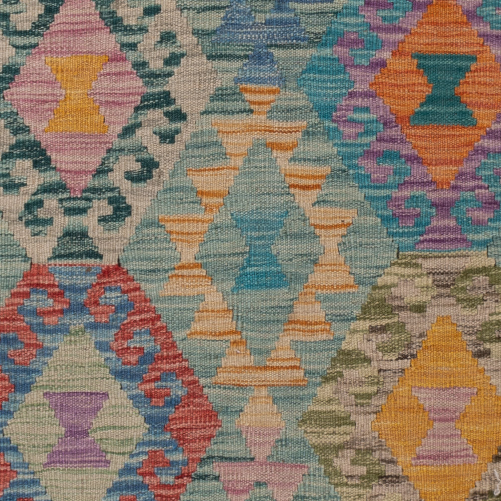 Kelim Teppich - Splash - 167 x 106 cm - bunt