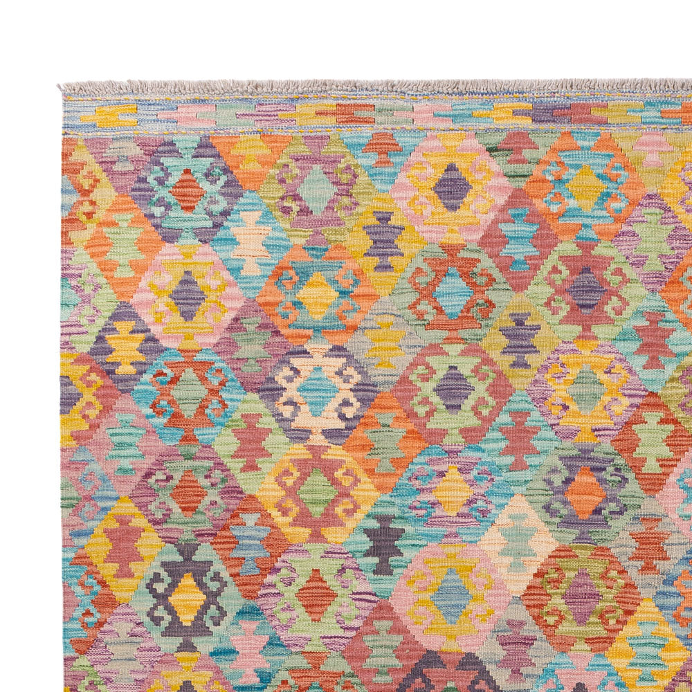 Tapis Kelim de Maimene Tapis 246x188cm - Tapis en laine