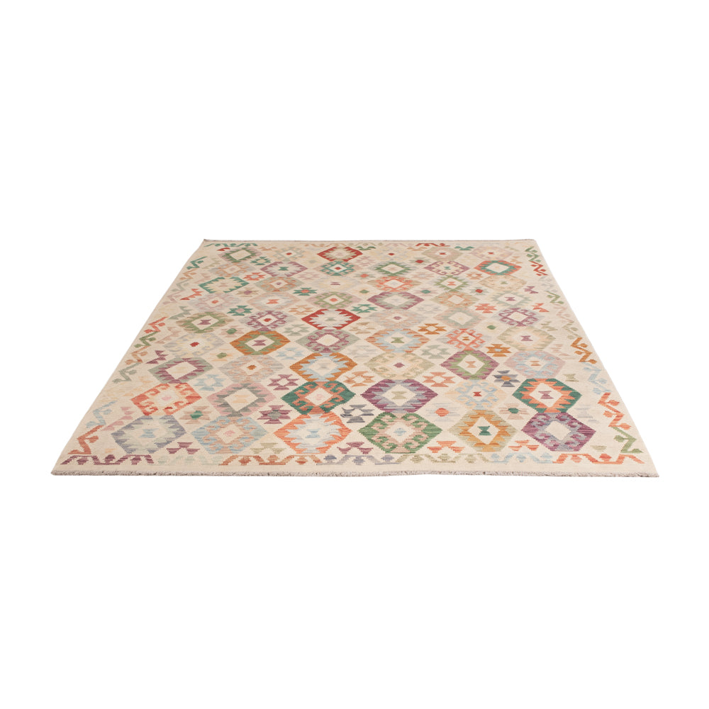 Kelim Teppich - Splash - 240 x 177 cm - bunt