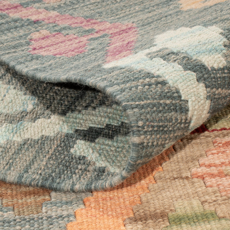 Kelim Teppich - Splash - 242 x 178 cm - bunt