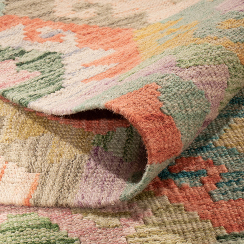 Kelim Teppich - Splash - 248 x 173 cm - bunt