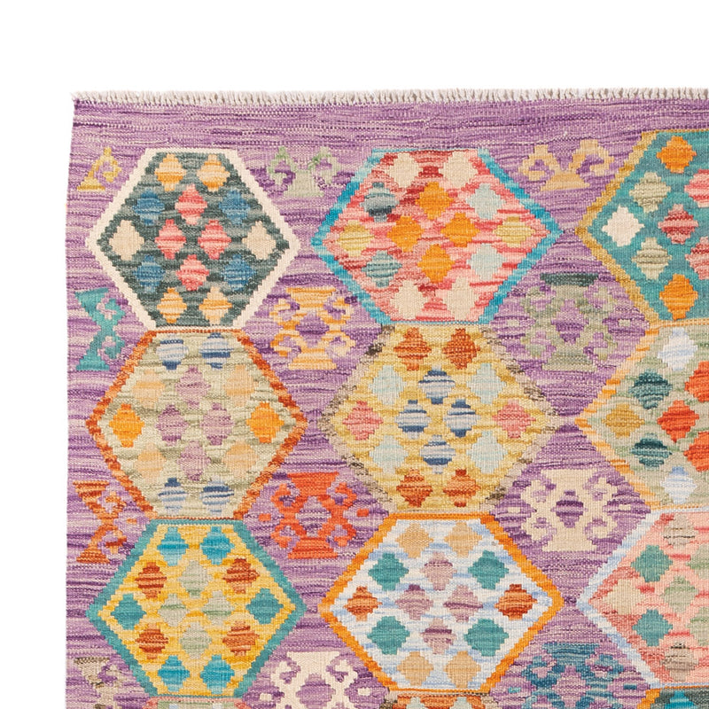 Kelim Teppich - Splash - 250 x 176 cm - bunt