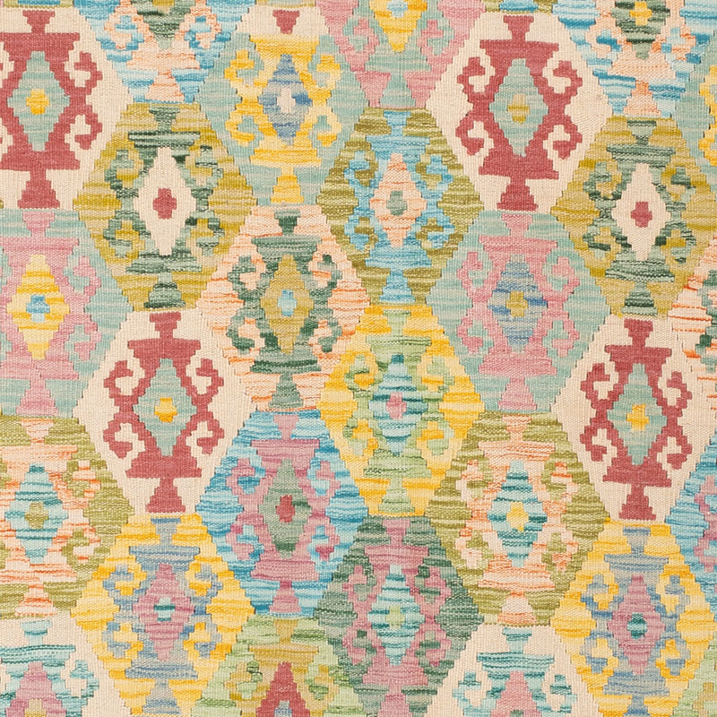 Kelim Teppich - Splash - 245 x 171 cm - bunt