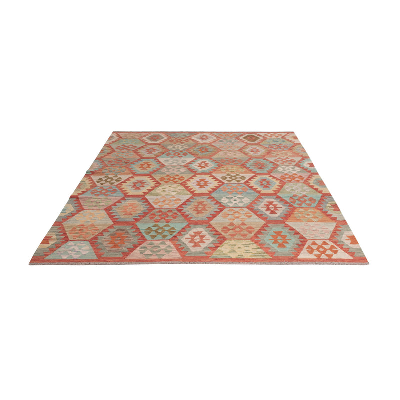 Kelim Teppich - Splash - 242 x 180 cm - bunt