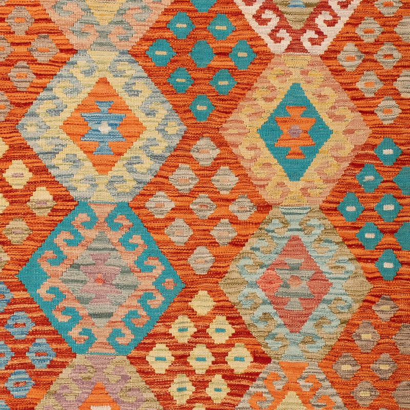 Kelim Teppich - Splash - 242 x 173 cm - bunt