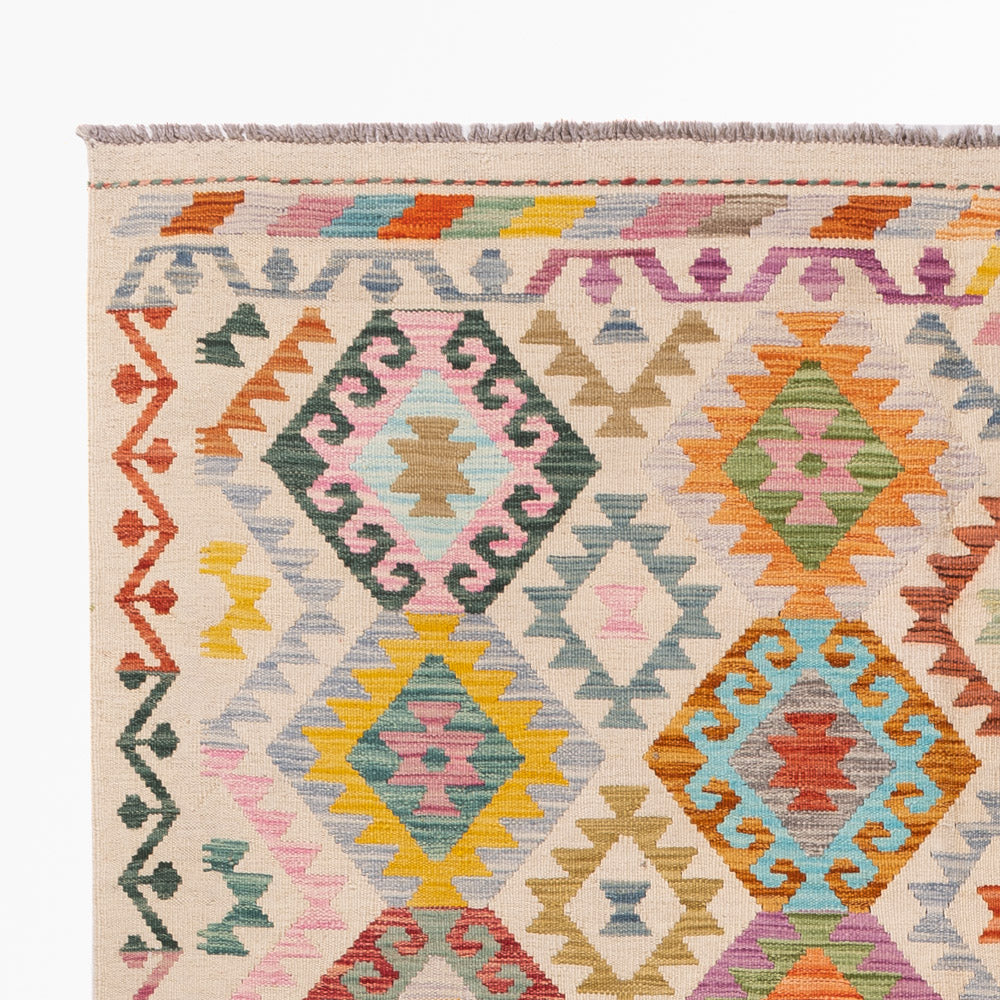 Tapis Kelim de Maimene Tapis 243x170cm - Tapis en laine