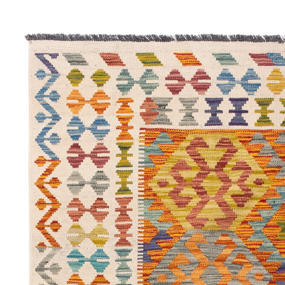 Kelim Teppich - Splash - 200 x 144 cm - bunt