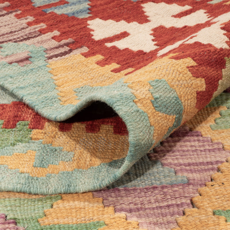 Kelim Teppich - Splash - 238 x 179 cm - bunt