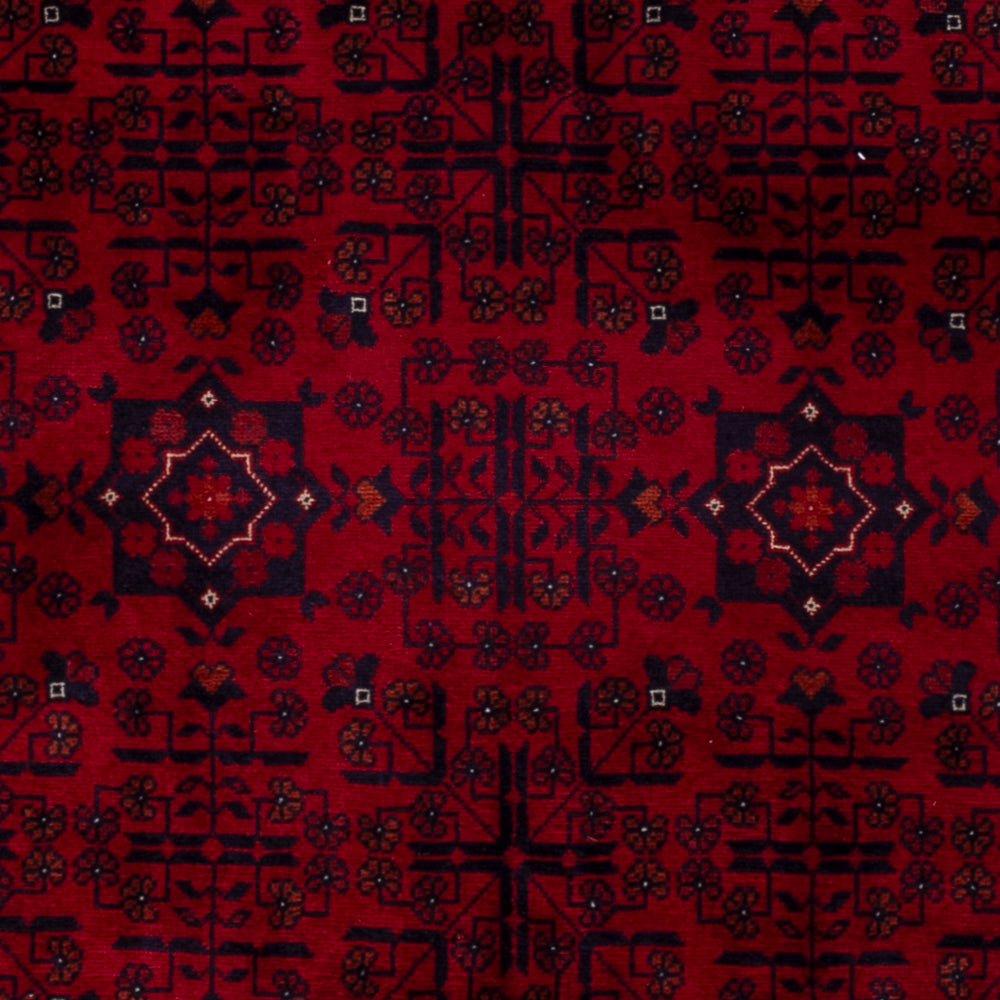 Afghan Teppich - Royal - 147 x 100 cm - rot