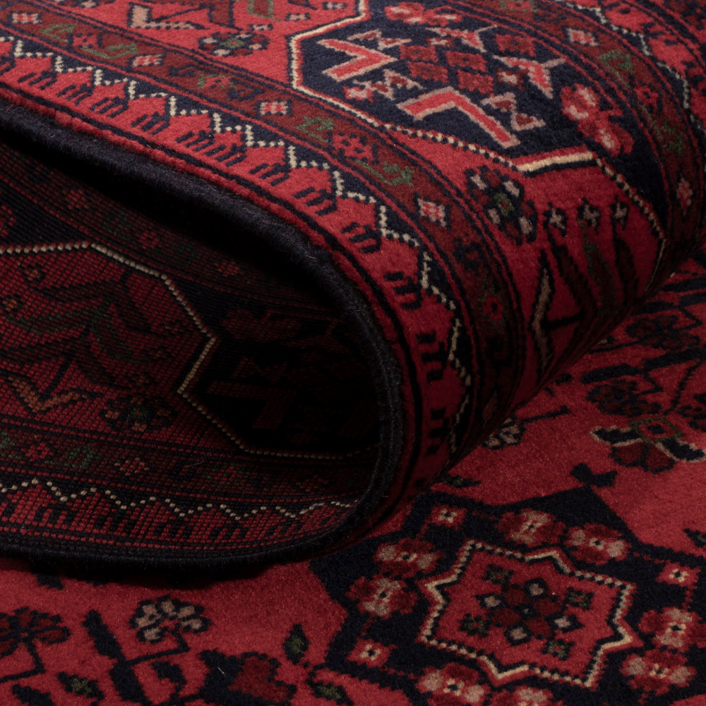 Afghan Teppich - Royal - 158 x 100 cm - rot