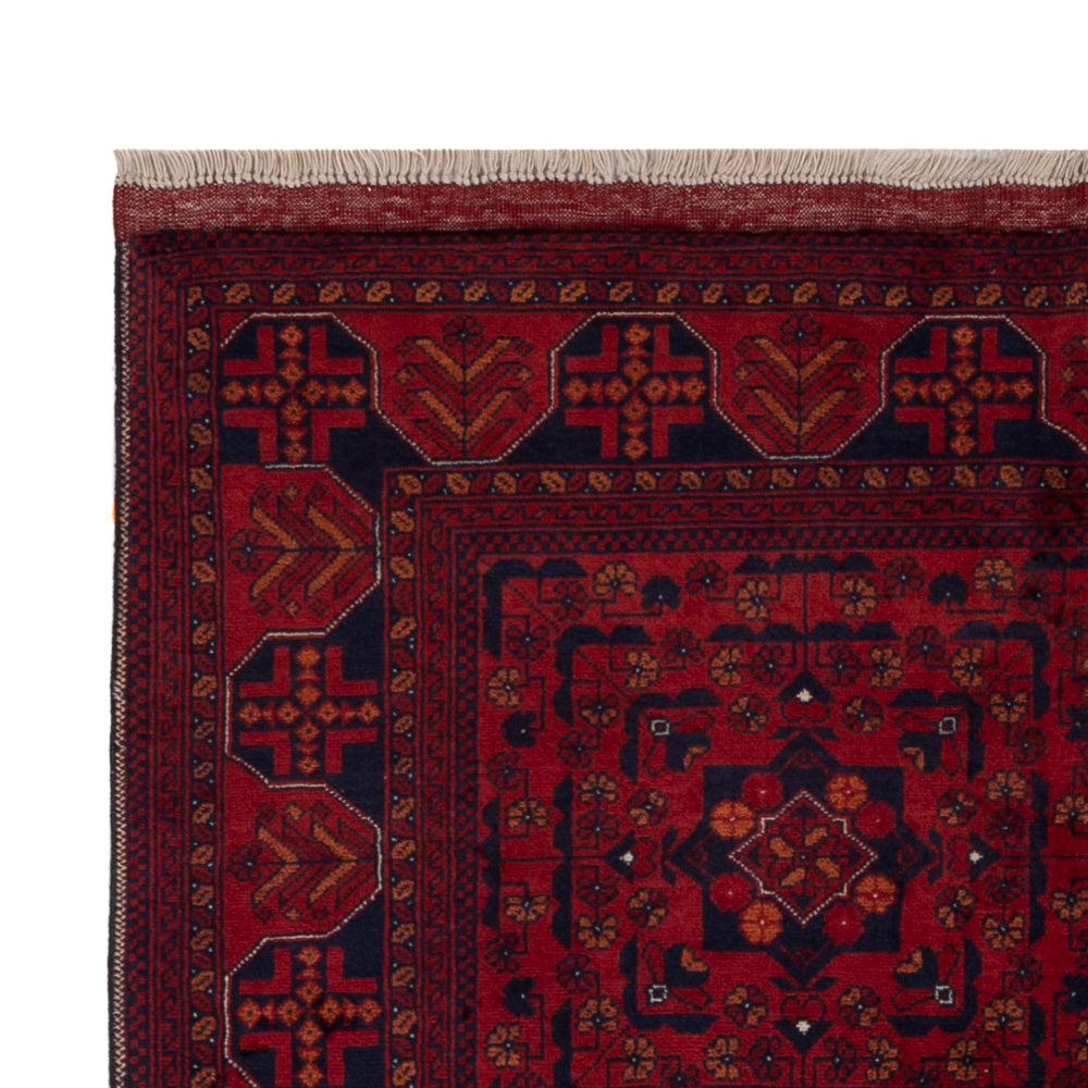 Afghan Teppich - Royal - 147 x 102 cm - rot