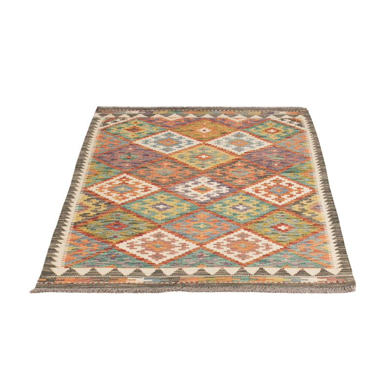 Kelim Teppich - Splash - 150 x 104 cm - bunt