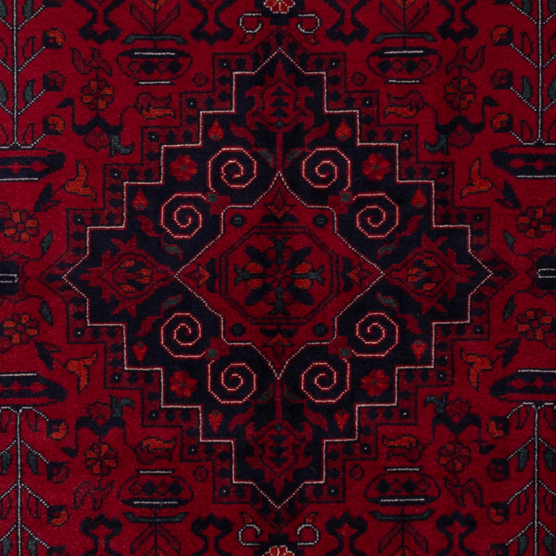 Afghan Teppich - Royal - 150 x 100 cm - rot