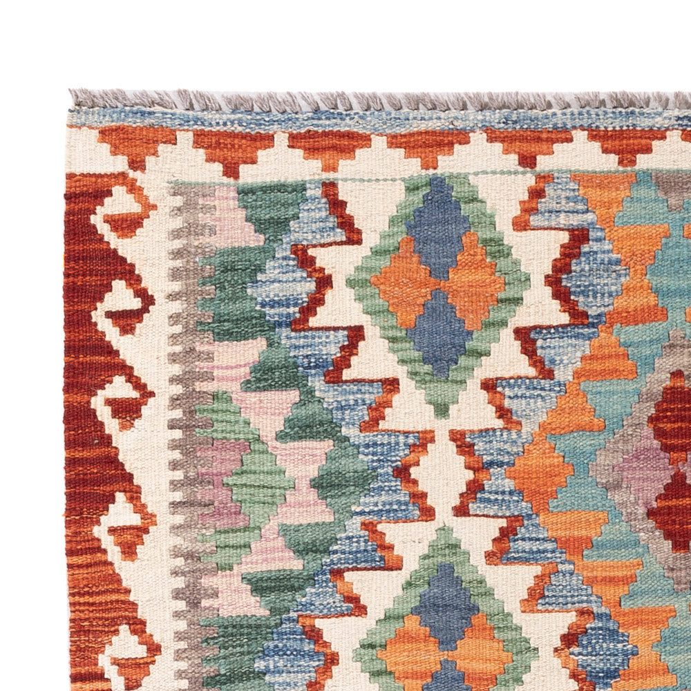 Kelim Teppich - Splash - 154 x 108 cm - bunt