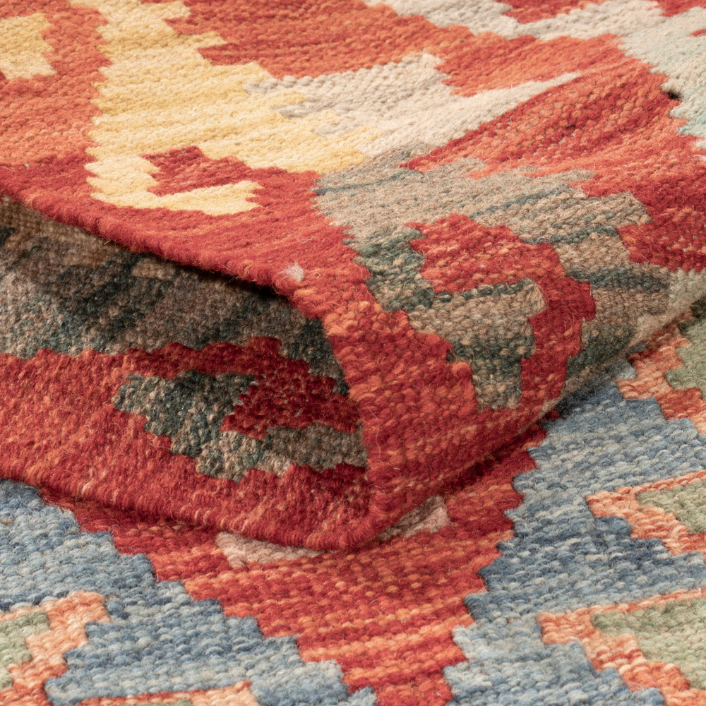 Kelim Teppich - Splash - 148 x 106 cm - bunt