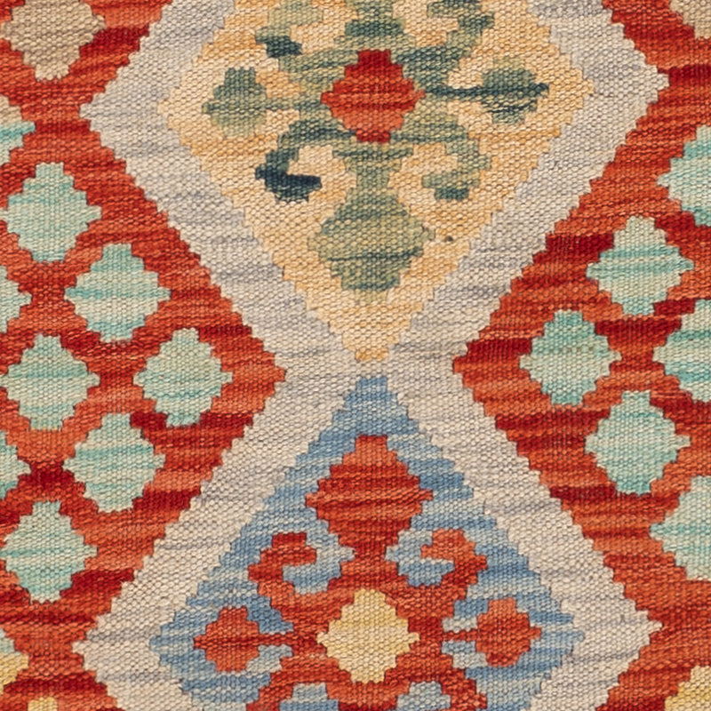 Kelim Teppich - Splash - 151 x 107 cm - bunt