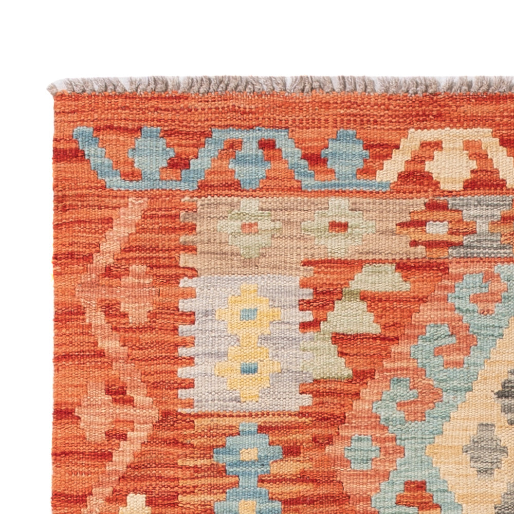Kelim Teppich - Splash - 155 x 77 cm - bunt