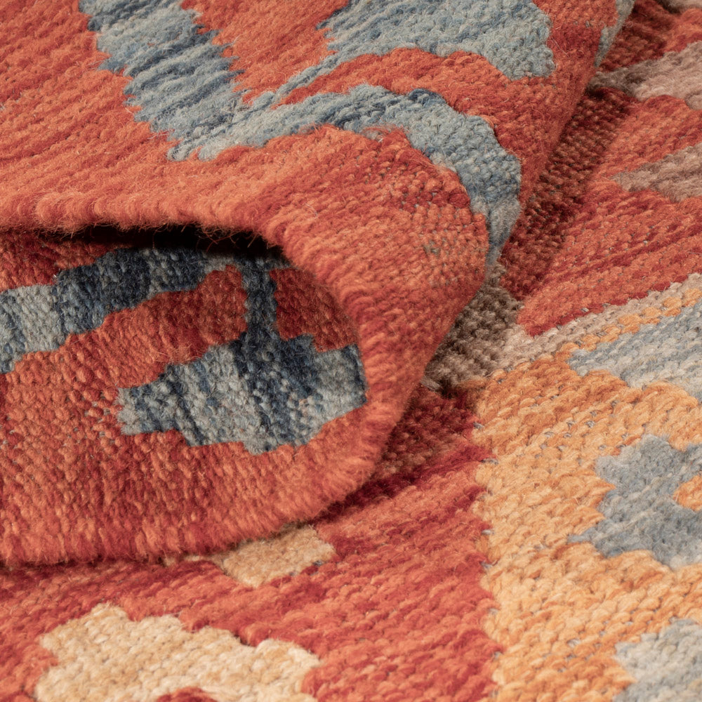 Kelim Teppich - Splash - 156 x 103 cm - bunt