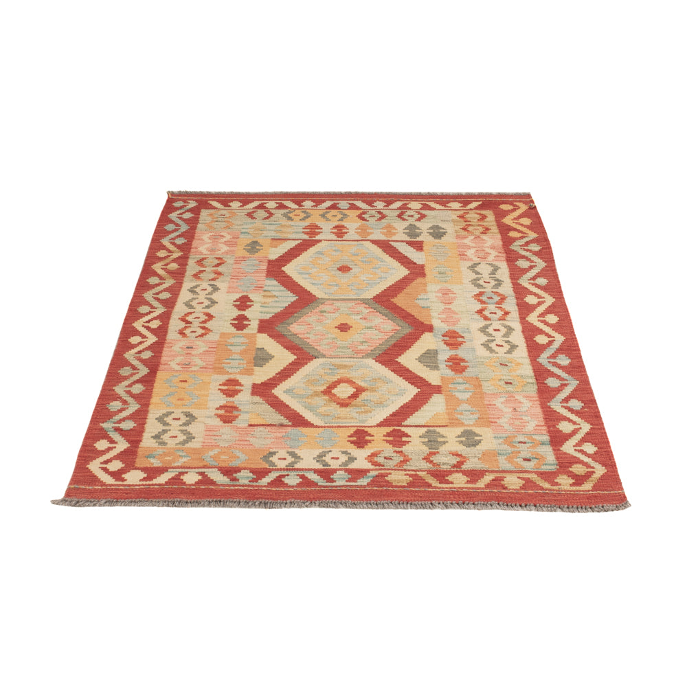 Kelim Teppich - Splash - 148 x 100 cm - bunt