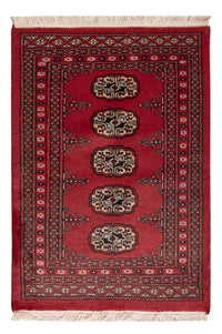 Pakistan Teppich - 92 x 63 cm - rot