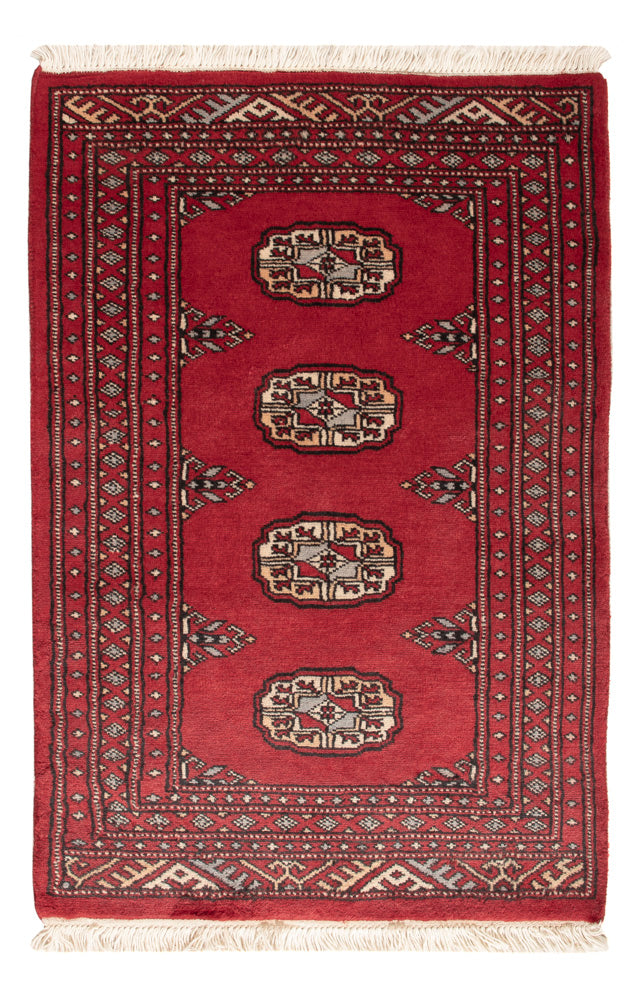 Pakistan Teppich - 92 x 62 cm - rot