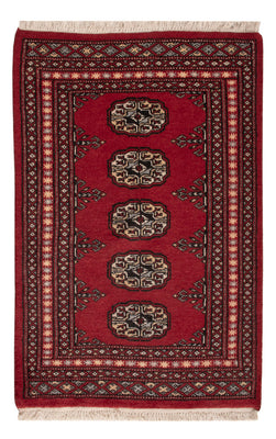 Pakistan Teppich - 92 x 62 cm - rot