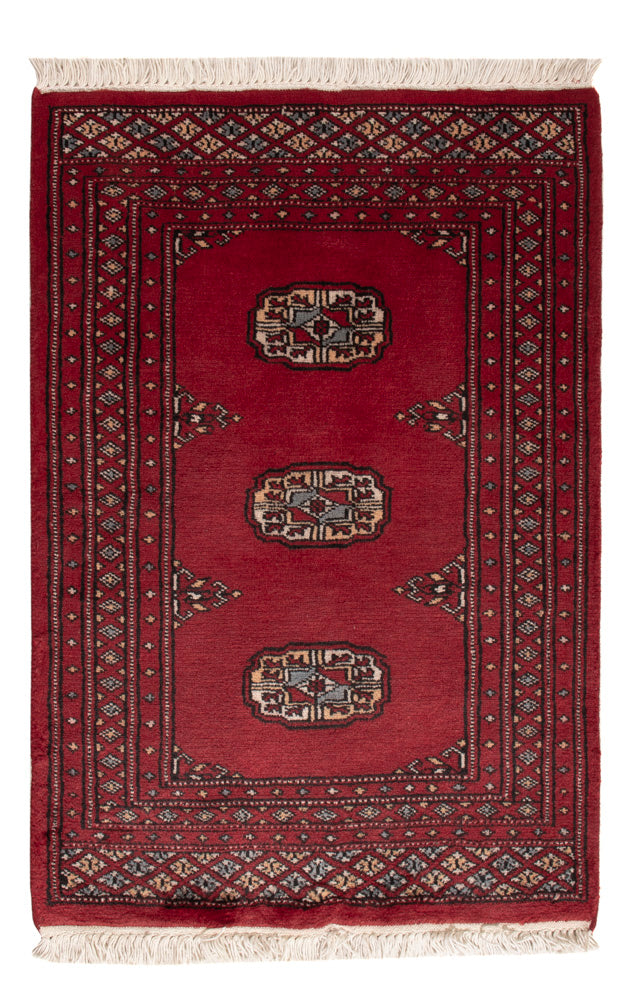 Pakistan Teppich - 91 x 62 cm - rot