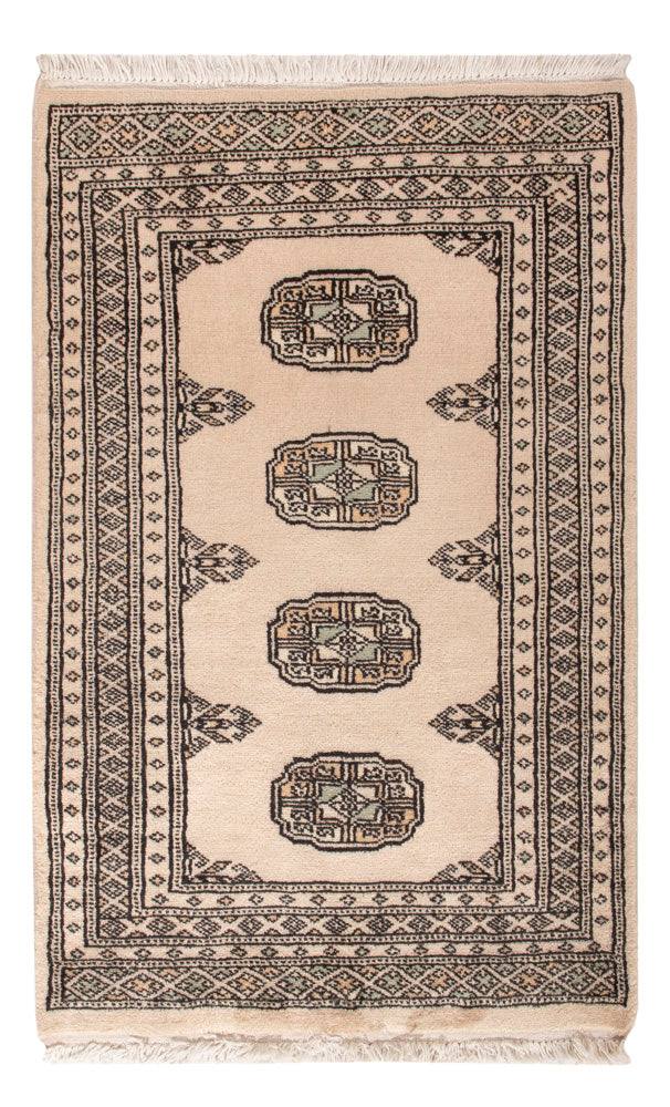 Pakistan Teppich - 93 x 61 cm - creme