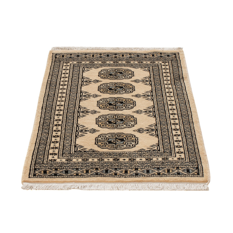 Pakistan Teppich - 95 x 61 cm - creme