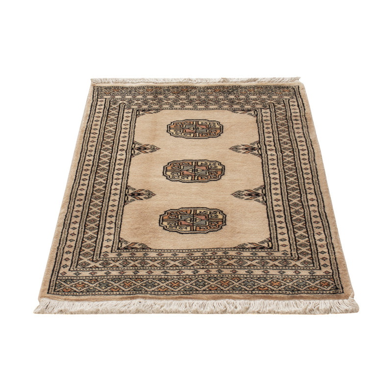 Pakistan Teppich - 94 x 62 cm - creme