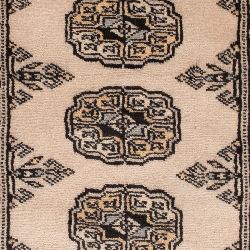 Pakistan Teppich - 95 x 63 cm - creme