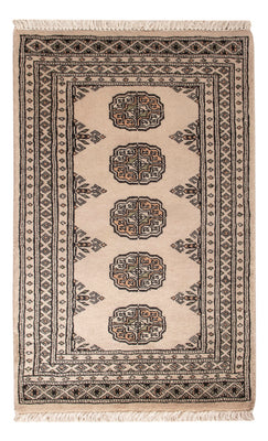 Pakistan Teppich - 98 x 63 cm - creme