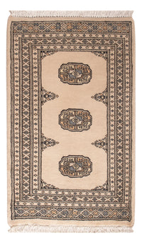 Pakistan Teppich - 93 x 60 cm - creme