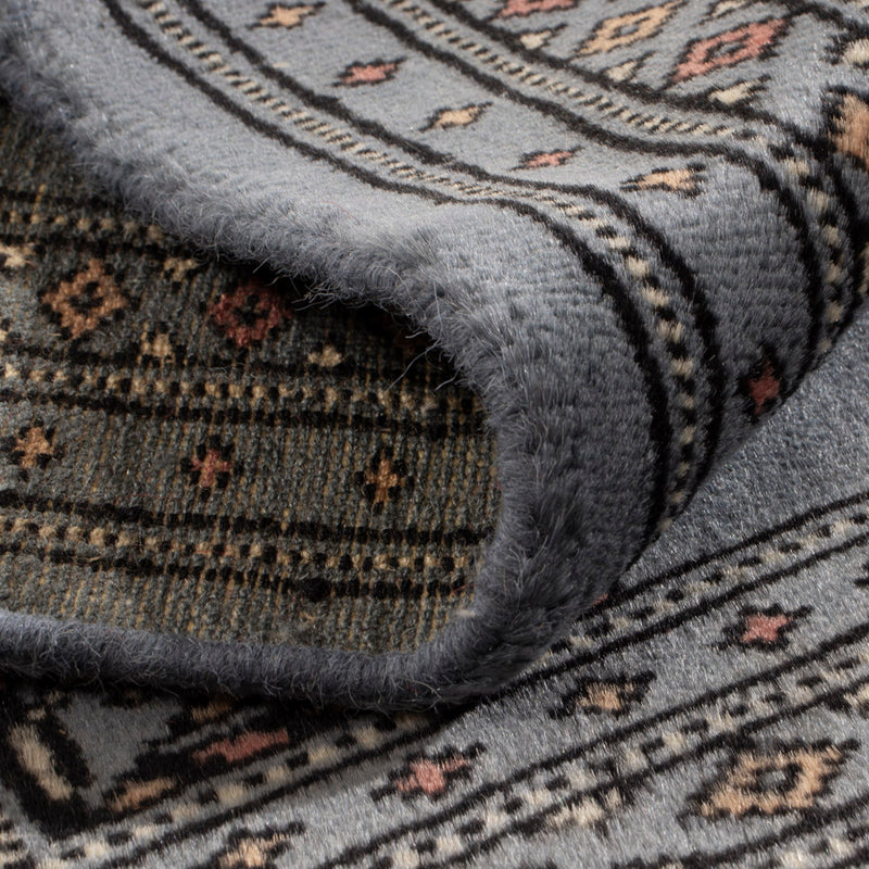 Pakistan Teppich - 81 x 61 cm - hellblau